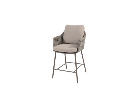  Taste Cannes High Dining Bar Chair W/cushions - Terre